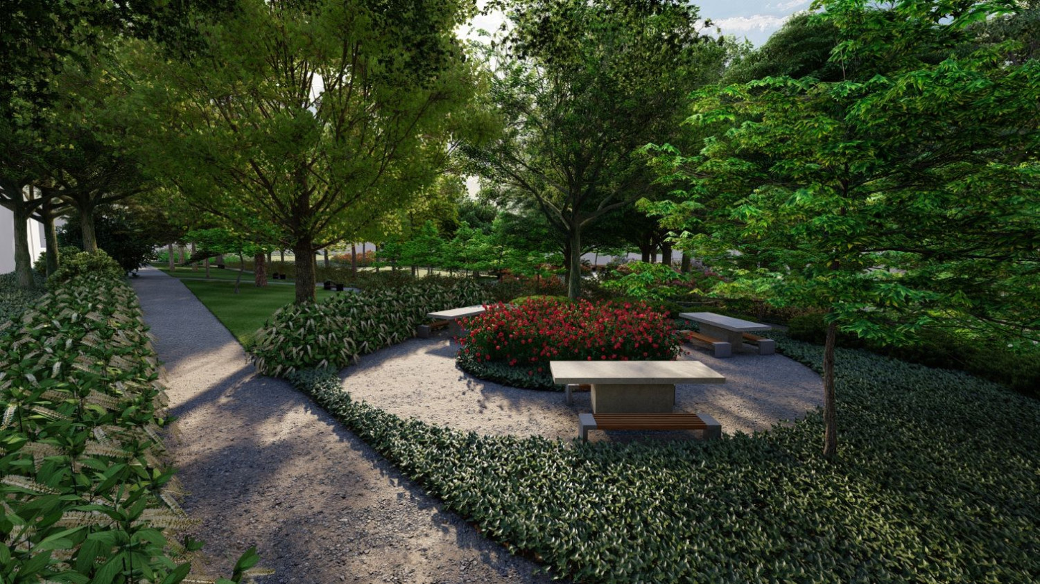 Wizualizacja nowego parku Wizualizacja nowego parku