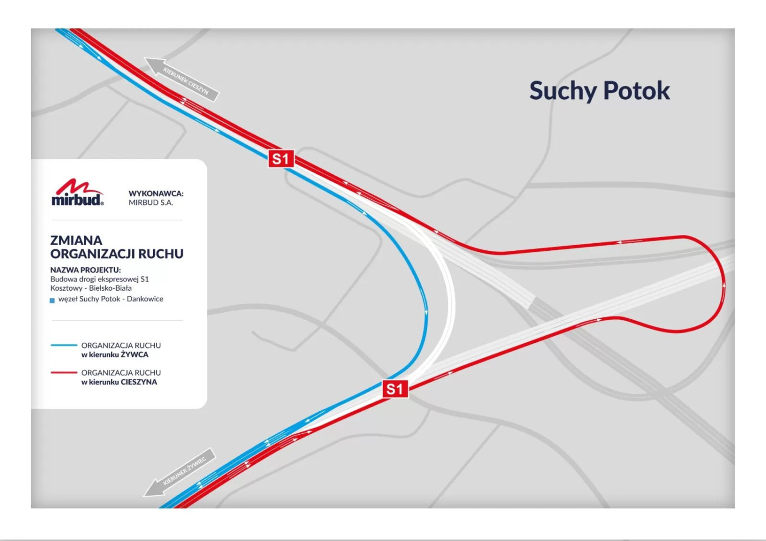 Suchy Potok - mapa sytuacyjna Suchy Potok - mapa sytuacyjna