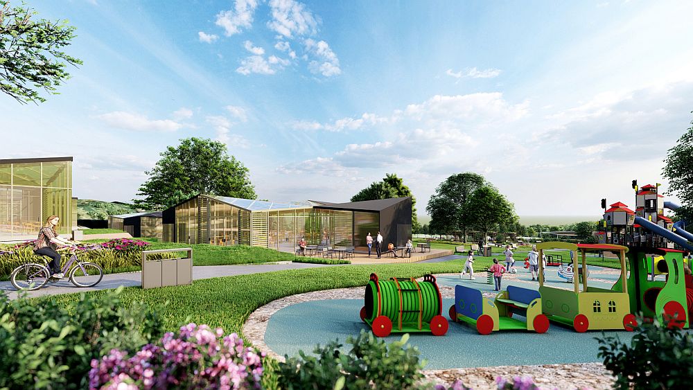 Błonie - strefa dzieci Błonie - wizualizacja