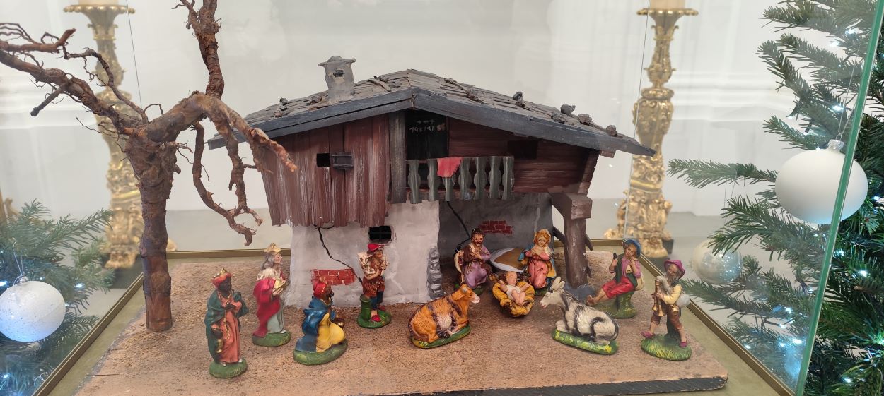 Szopka rodziny Sułkowskich Kaplica zamkowa