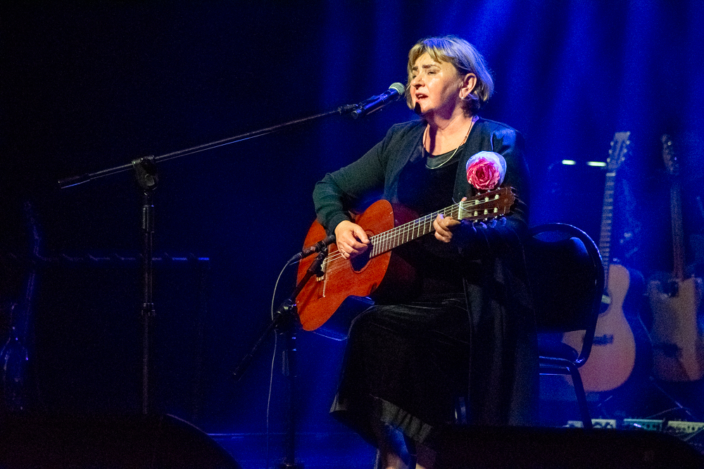 Jadwiga Żak z autorską piosenką Jadwiga Żak