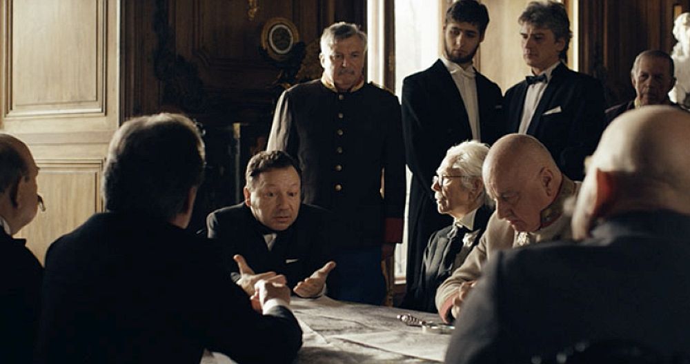 Kadr z filmu Ostatni walc w plenerach zamku z Pszczynie Kadr z filmu Ostatni walc w plenerach zamku z Pszczynie