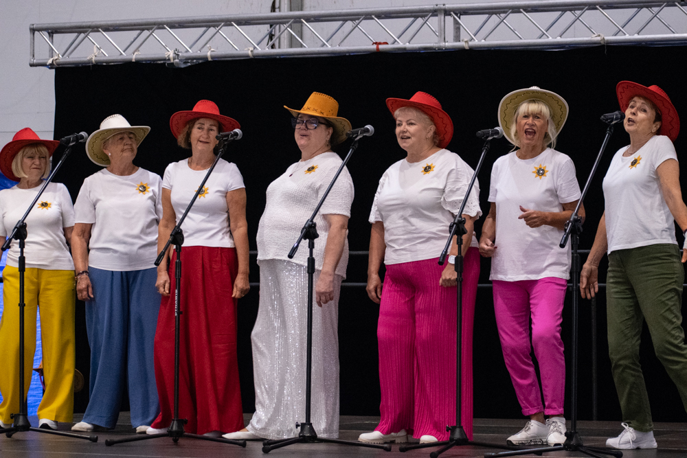 Grupa wokalna AS-DUR Piknik w Kolorach Radości