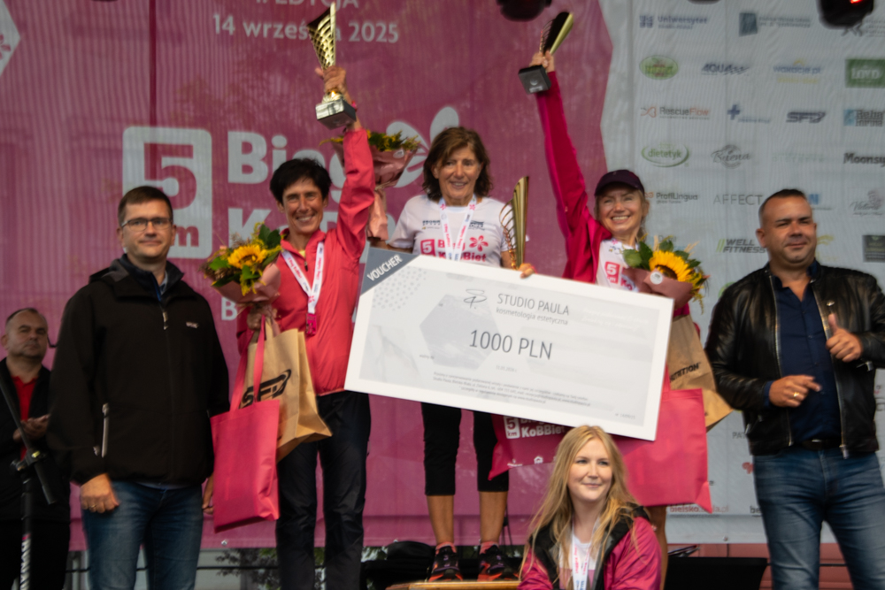 Zwyciężczynie w kategorii 60+ Bieg KoBBiet