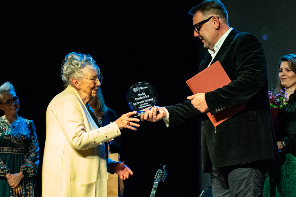 Maria Łaskawiec zdobyła tytuł AKTYWNY SENIOR ROKU 2025 Maria Łaskawiec